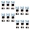 Multipack of 12 - Crafter's Choice Foam Brushes 3/Pkg-1", 2" & 3" Widths